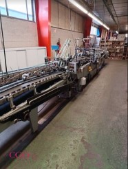 Folding gluing machine